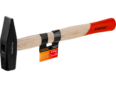 Молоток 0,5кг с дер.рукояткой STARTUL STANDART (ST2402-05)