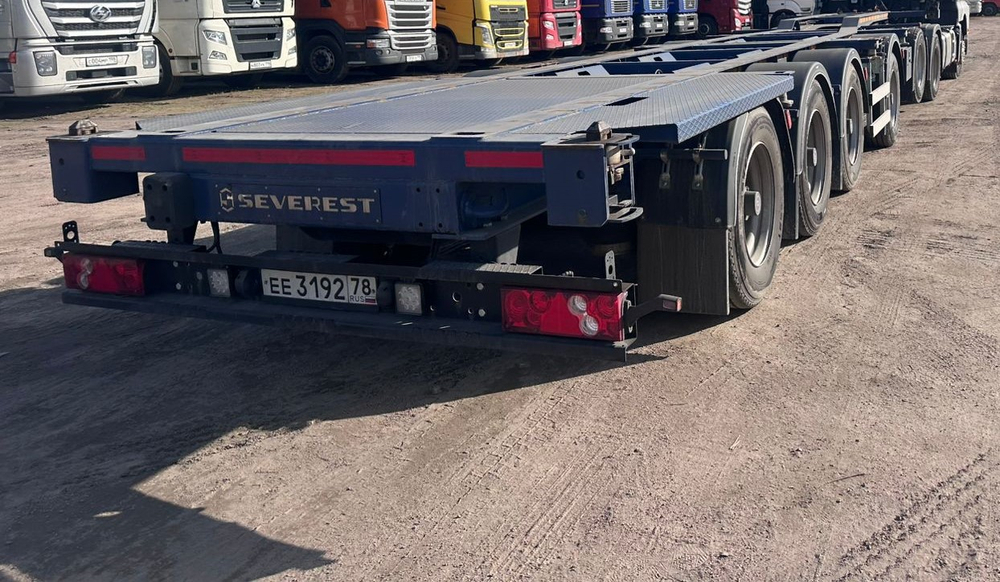УралСпецТранс 9465* Полуприцеп контейнеровоз 4 оси 946520-A1-04