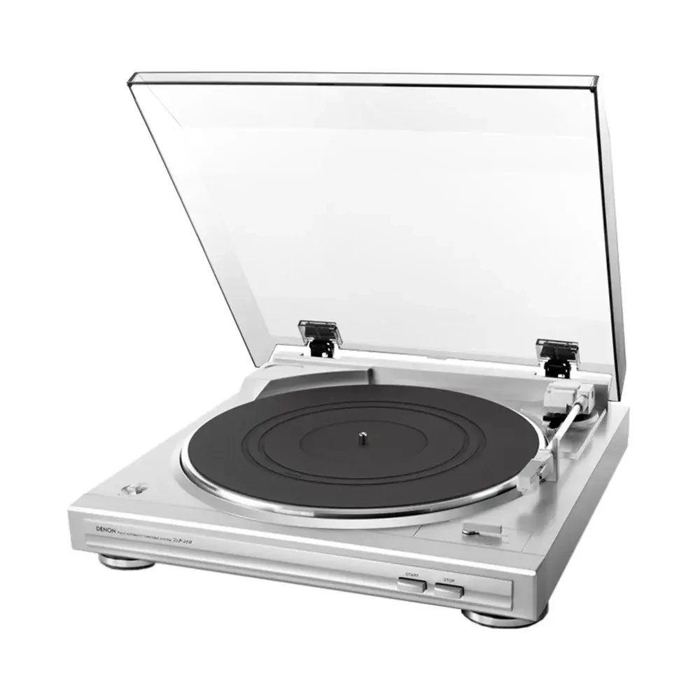 Проигрыватель виниловых пластинок Denon DP-29F (серебристый)