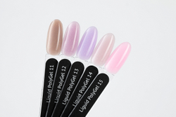Monami Liquid PolyGel - Жидкий полигель 12 сиреневый с шиммером , 15мл3