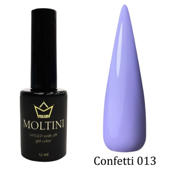 Гель-лак Moltini Confetti 013, 12 ml