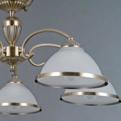 Люстра на штанге ILLUMICO AREZZO IL0596-5CSQ-25 AB AREZZO