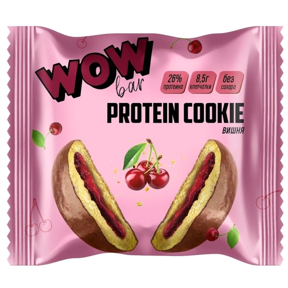 Prime Kraft WOWbar Протеиновое печенье с начинкой (40 гр.) срок годности 18.01.2023