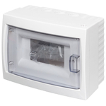 Бокс настенного монтажа навес, КНО-6Д, пластик, БелТИЗ, 6мод, IP20, УТ000002701