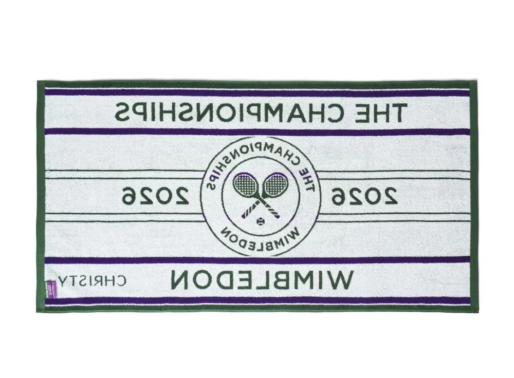 Полотенце теннисное Wimbledon Championships 2026 - green/purple