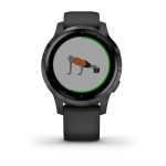 Часы для фитнеса Garmin vivoactive 4s, черные, 010-02172-13