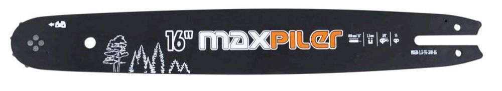 Шина для бензопил (400мм/16&#39;&#39;,3/8&#39;&#39;,1,3мм,55 зв.(Stihl 180,210,230,250 16&#39;&#39;) MXGB-1,3-55-3/8-16