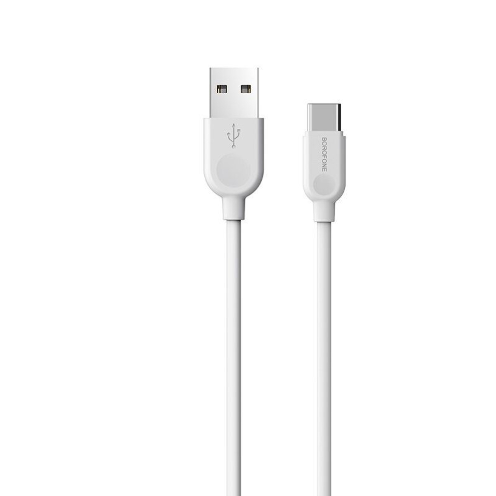 Кабель USB - TypeC BOROFONE BX14 (белый) 1м