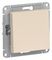 Выключатель Systeme Electric ATLASDESIGN 1 клавиша бежевый 35983
