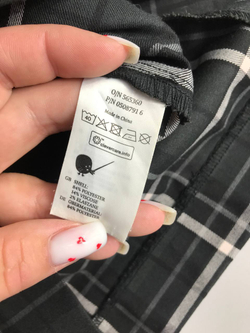 Платье Monki в стильную клетку подростковое 40 размер