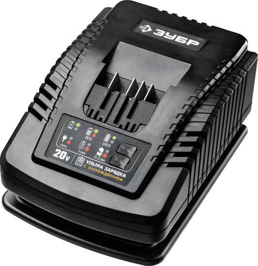 Зарядное устройство ЗУБР Профессионал RT7-20-6 (20 В, 6 А) тип T7
