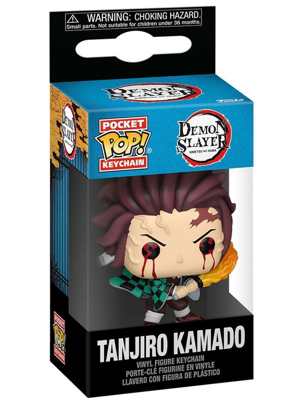Брелок Funko Pocket POP! Demon Slayer Tanjiro Kamado (Sun Breathing) 85334
