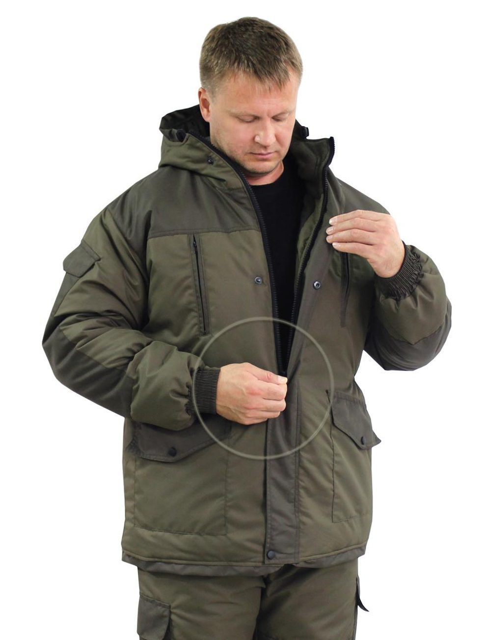 Костюм зимний Горка NEW цв.Хаки