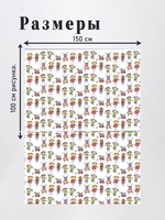 Оксфорд с принтом 3 метра №3 600 D
