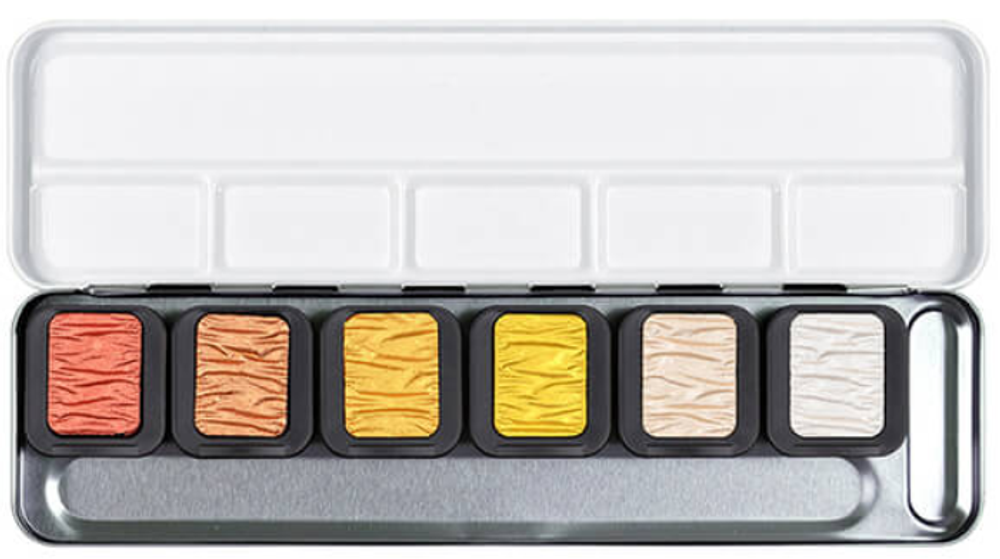 Finetec Coliro Pearlcolors Набор 6 цветов F0600
