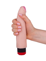 Art-Style №4 – реалистичный вибратор из неоскина со встроенным пультом, телесный, 21 см