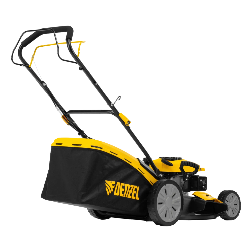 Газонокосилка бензиновая DENZEL GLR-510SP-K, 180 см3, ширина 51 см, привод, травосборник 65 л (58804)