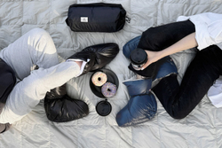 Сапожки-носочки пуховые German Grass Comfort Socks Travel Grass Indigo синие