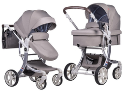 Детская коляска-трансформер Aimile Original Pearl капучино