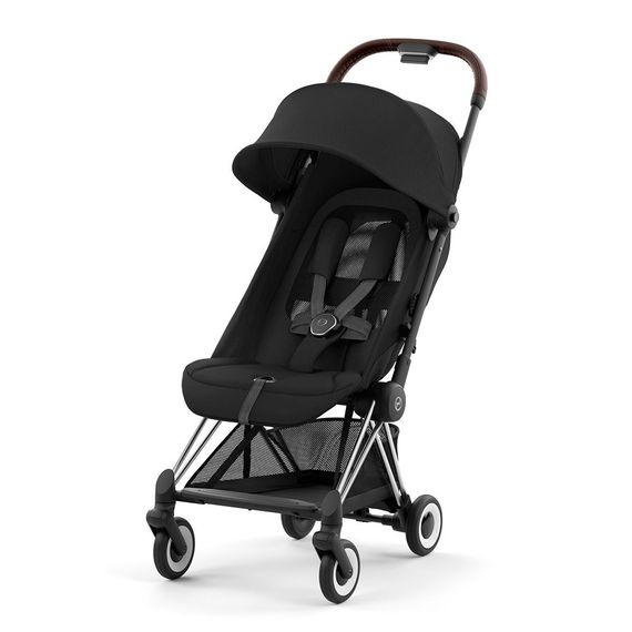 Прогулочная коляска Cybex Coya Sepia Black шасси Chrome