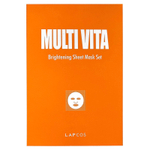 Lapcos, Multi Vita, набор осветляющих тканевых масок, 5 шт., По 25 мл (0,84 жидк. унц.)