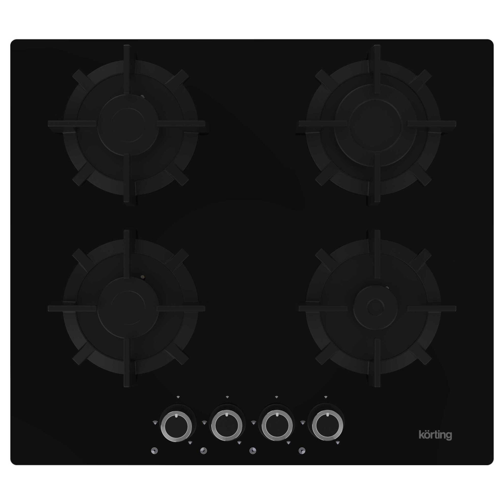 Газовая стеклянная варочная панель Korting HGG 6420 CN