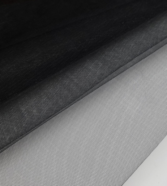 Фатин черный, SOFT