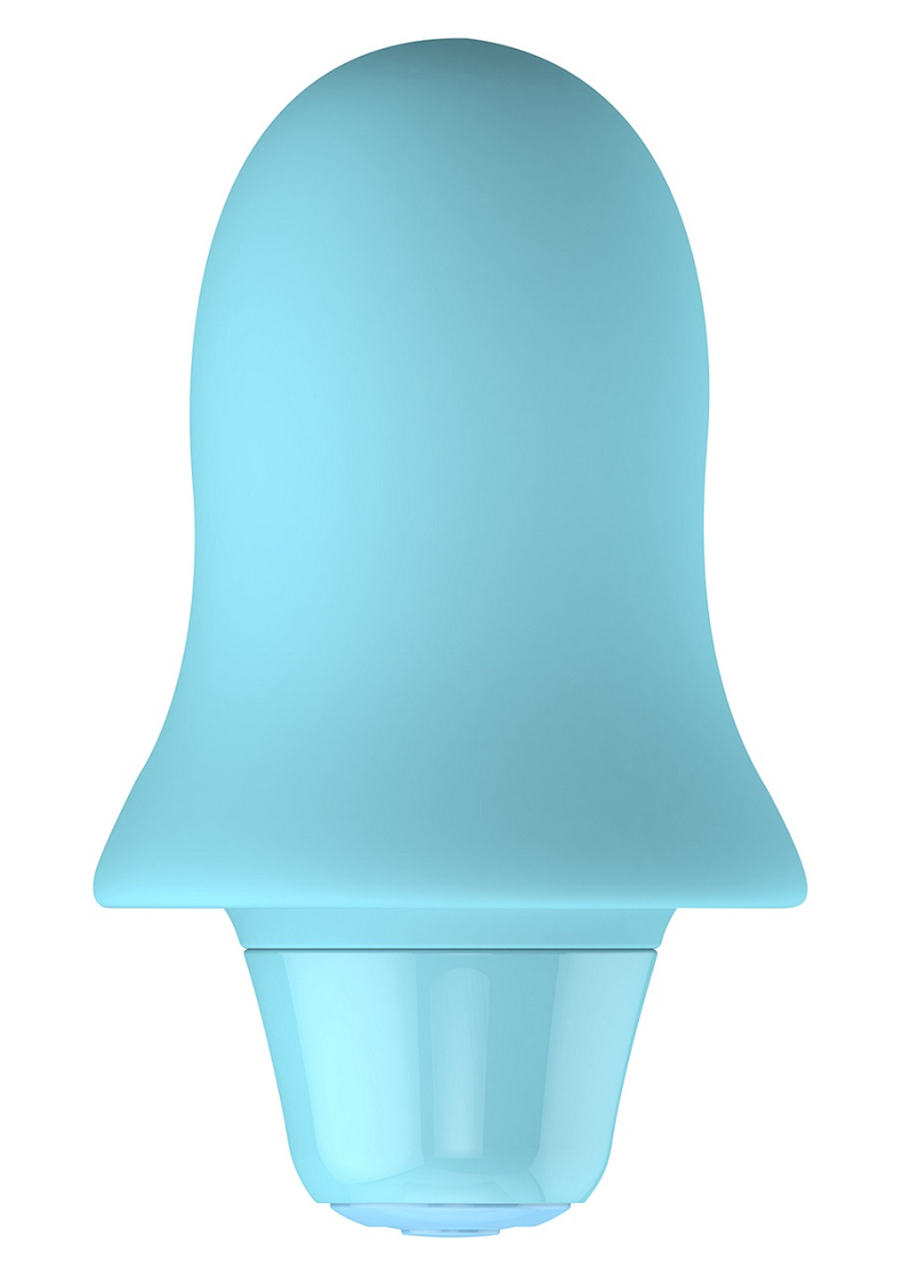 Голубой вибростимулятор STELLA BULLET - 7,5 см.