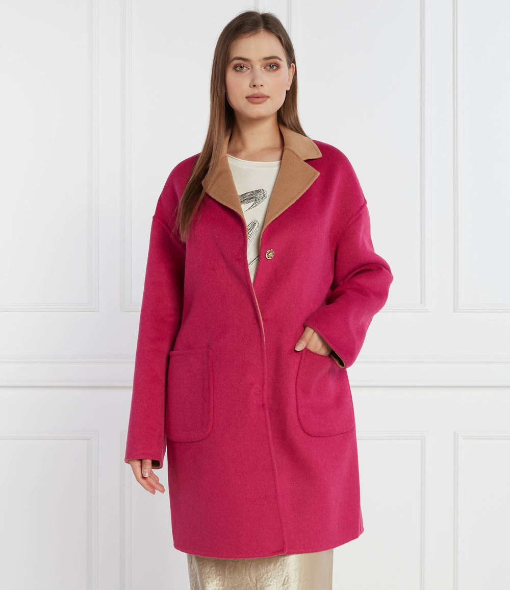 Двухстороннее пальто Liu Jo - розовый(MF3241 T3505)