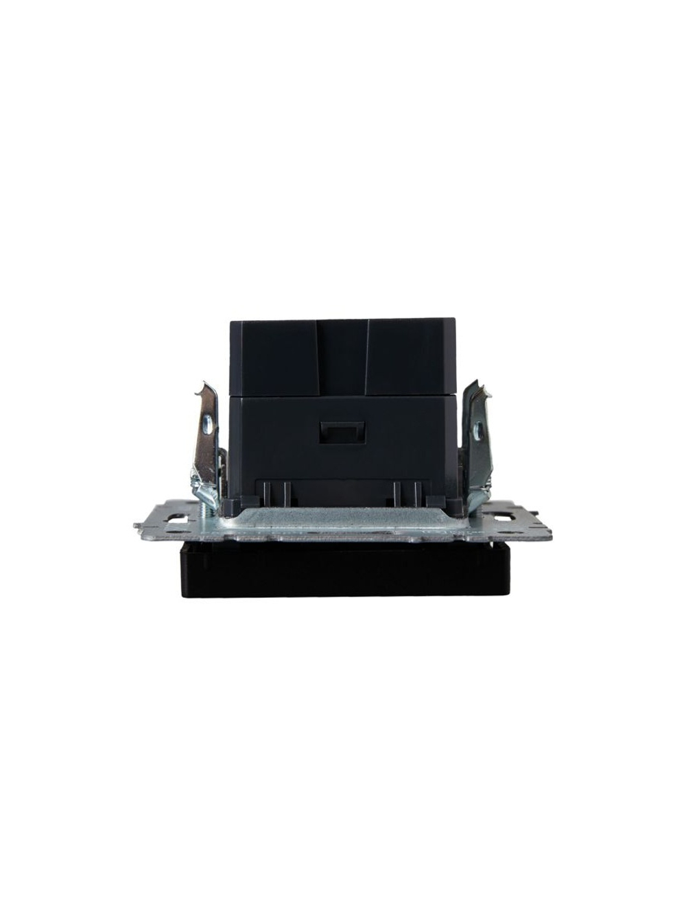 Розетка BRITE USB A+A 3.1А РЮ10-1-БрГ механизм графит IEK BR-U21-D31-K53