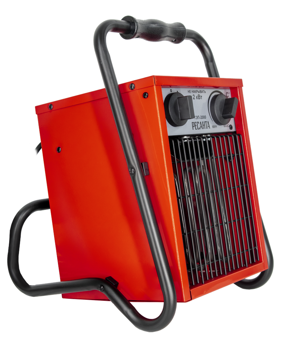 Электрический тепловентилятор РЕСАНТА ТЭП-2000 - [2 кВт / 220В]