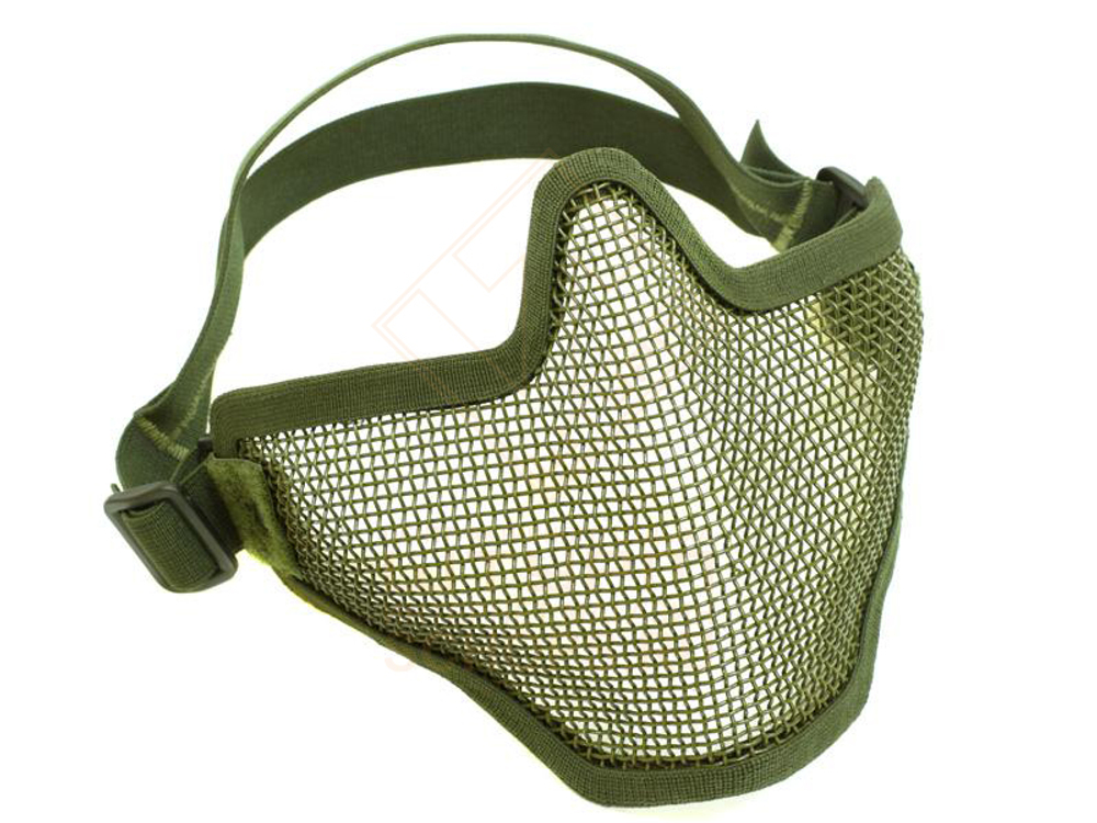 Маска защитная нижней части лица Tacgear Netting сетчатая, Olive