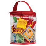 Пластилин JOVI (Испания), набор, 12 цветов, 600 г, 12 формочек, 3 стека, скалка, в контейнере, 340