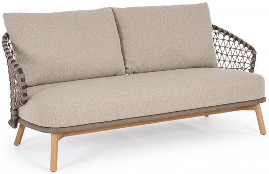 Комплект деревянной плетеной мебели Eularia