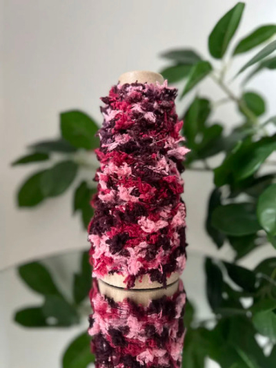 Пряжа Единорог UNICORN мультиколор с шишибриками 50 g