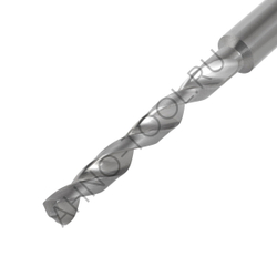 Сверло  3.9мм монолитное твердосплавное 5D без подвода СОЖ. для цвет.металлов SP-N800050390 VHM AHNO