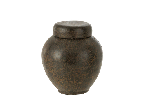 Вазон декоративный "Виктори" большой 25x25x25см  Терракота