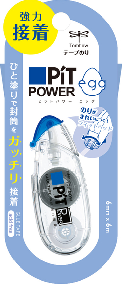 Клеевой мини-роллер Tombow PiT Egg Power