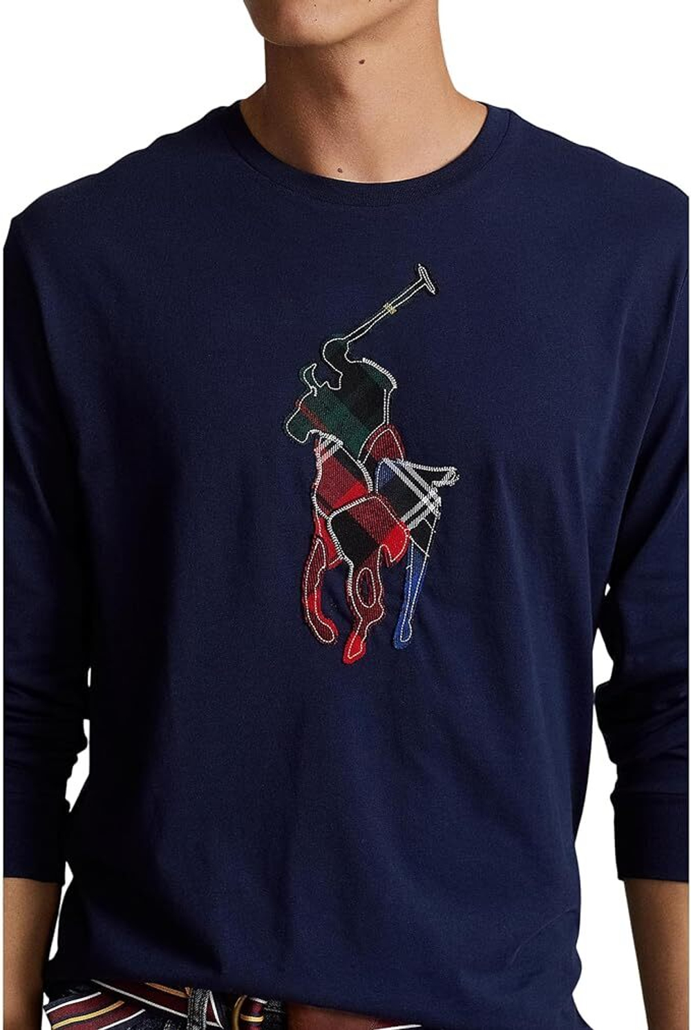 Лонгслив Ralph Lauren «Пони», син.