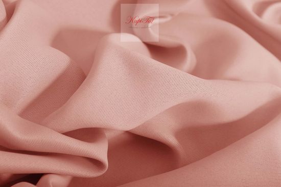 Длинные шторы Classic Blackout (Розовый) Однотонный блэкаут