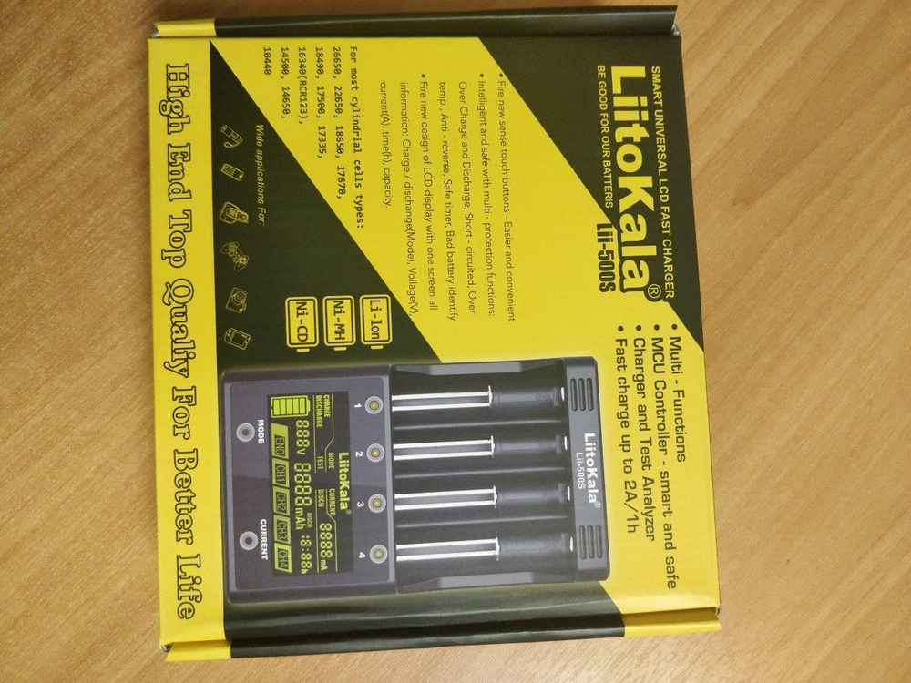 Зарядное устройство Liitokala Lii-500S