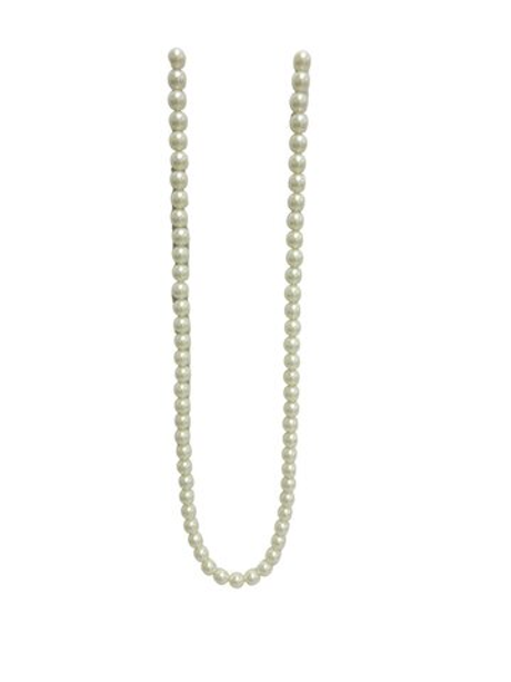 Гирлянда на елку с жемчужинками 90см Goodwill M&G кремовая