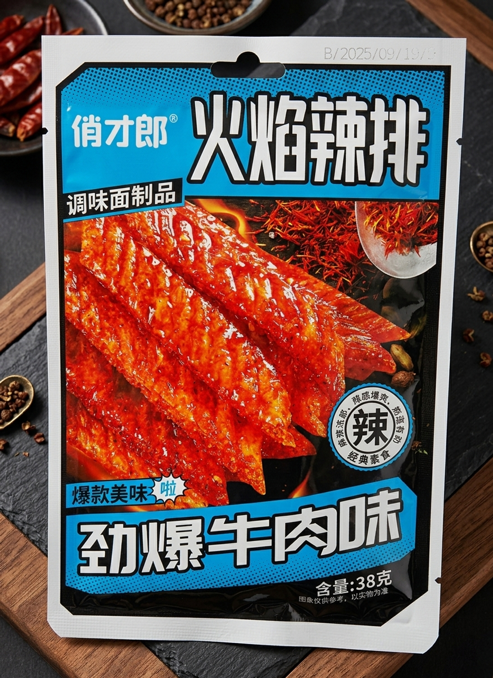 Соевая закуска Qiao Pi пластинки  38гр