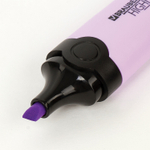 Текстовыделитель BRAUBERG "DELTA PASTEL" ЛАВАНДОВЫЙ линия 1-5 мм (24 штуки в упаковке)