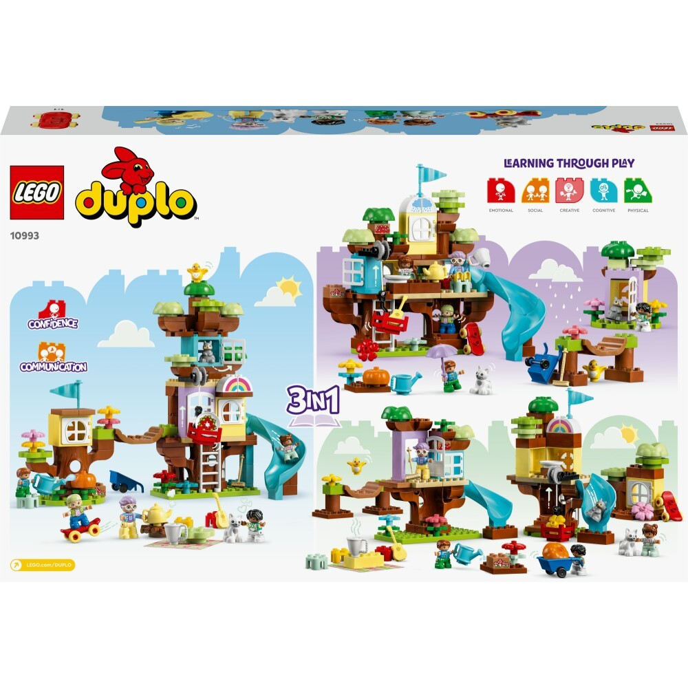 LEGO DUPLO Town — Дом на дереве 3 в 1 10993 / артикул   10993  / GTIN 5702017417714