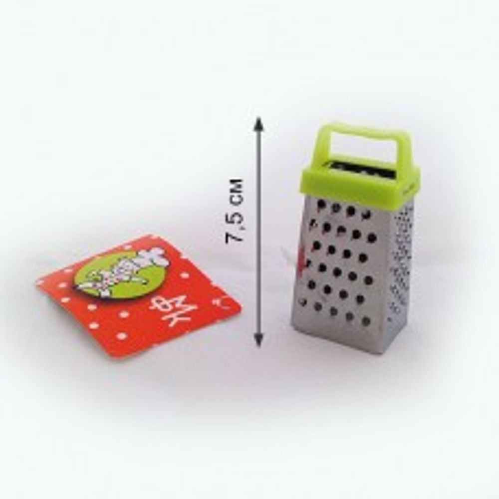 Мини-терка 4-х гранная 7,5 см