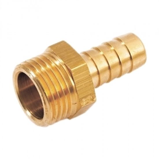 Штуцер Stout 1/2"х20 мм. НР с наружной резьбой латунный SFT-0035-001220