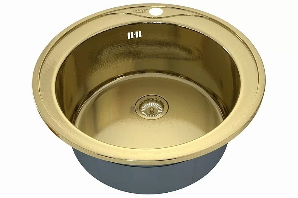 Мойка для кухни ZORG Inox PVD SZR-510/205-BRONZE