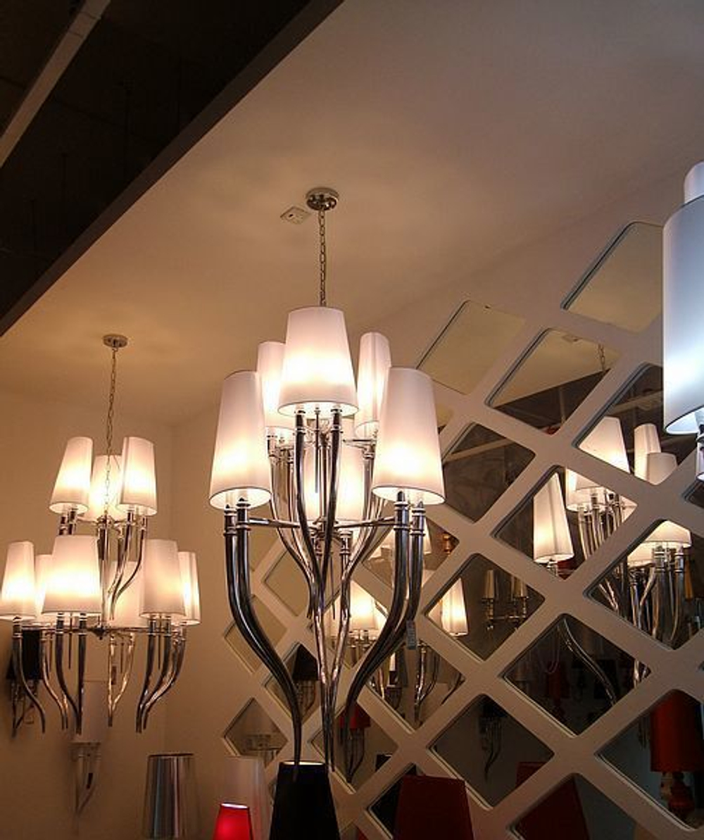 Pendant design lamp  Brunilde С6 by Ipe Cavalli (Red)