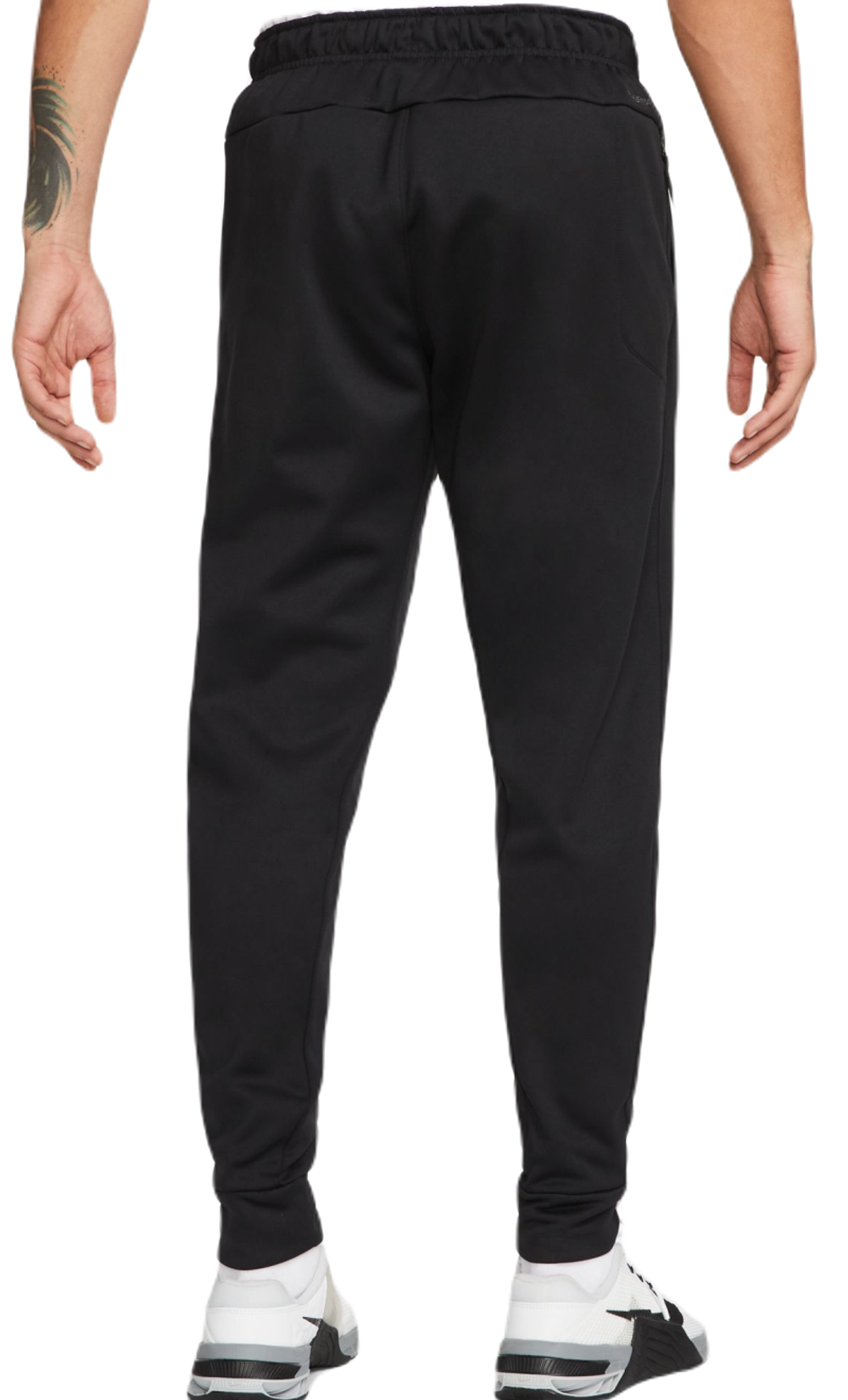 Теннисные брюки Nike Therma Fit Pant - black/black/white